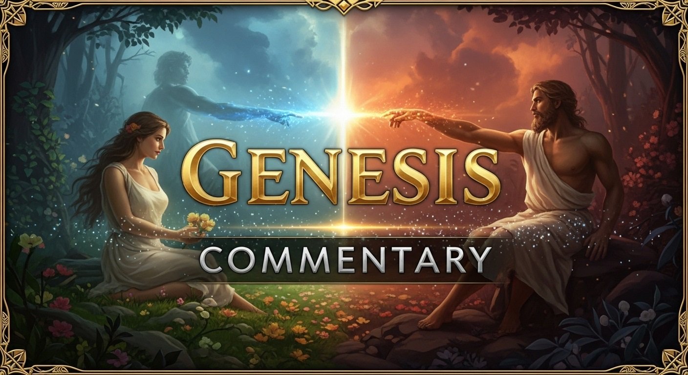 Genesis 1 with commentary Image